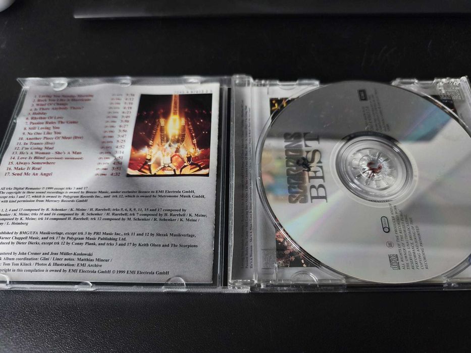 CD Scorpions - Best