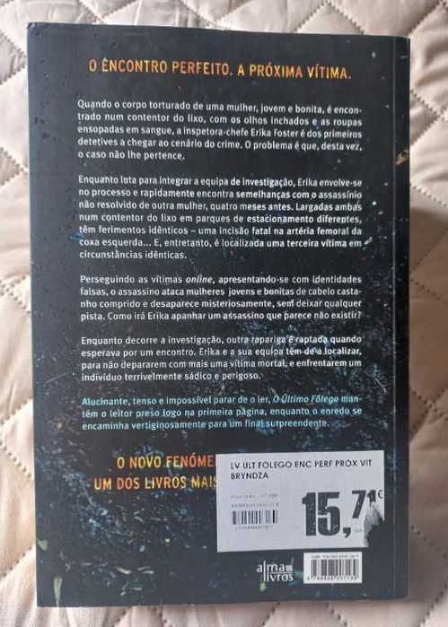 O Último Fôlego - Robert Bryndza