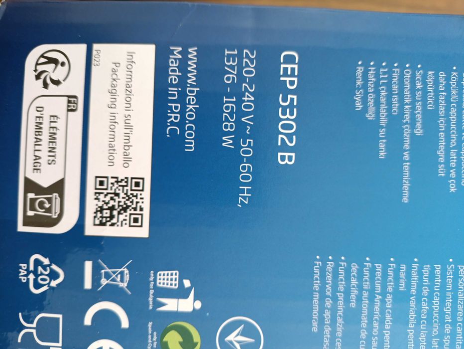 Ekspres Beko CaffeExperto