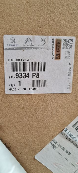 Fiso cromado CITROEN C4 GRANDE PICASSO 2006 a 2013 porta f