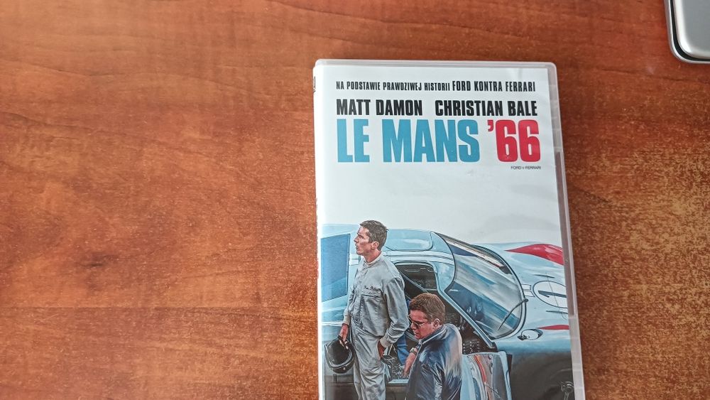 Le Mans 66. Christian Bale, Maty Damon. DVD. Polski lektor