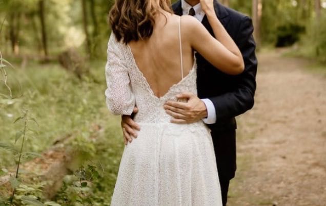 Suknia ślubna rozm. S