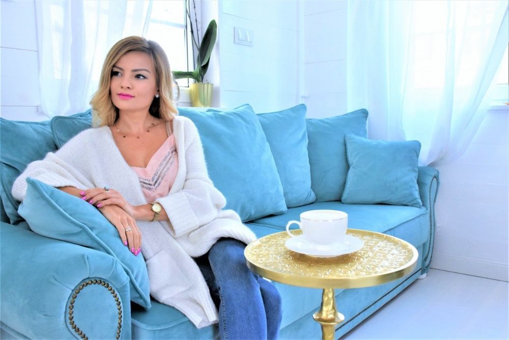 Promocja Sofa kanapa SOFIA angielski prowansalski styl