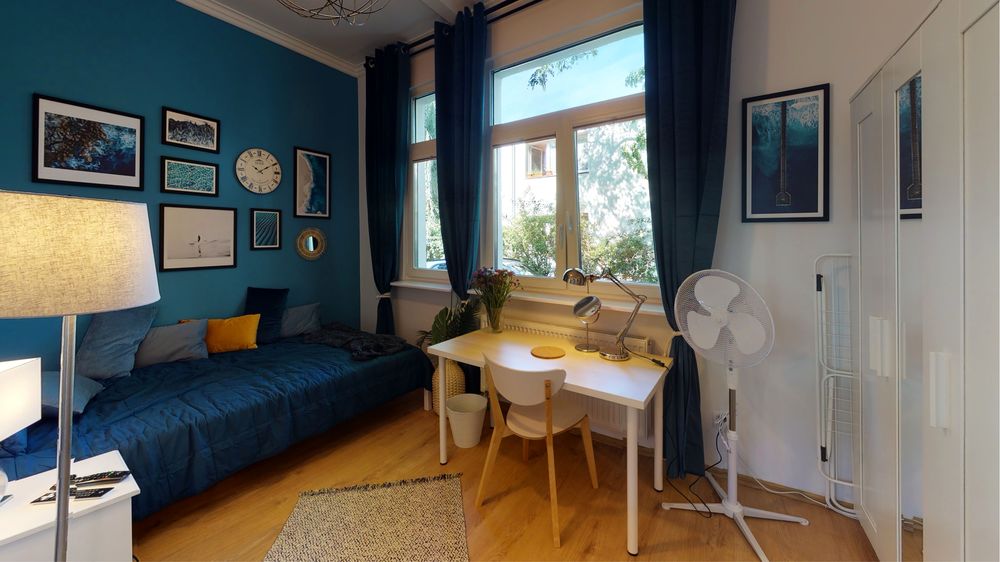 Batdzo duzy pokoj z tarasem i ogrodem - Żoliborz - Metro Plac Wilsona