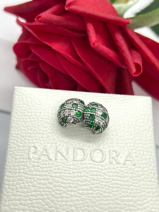 Charm's kula stoper otwierany kryształki srebro S925