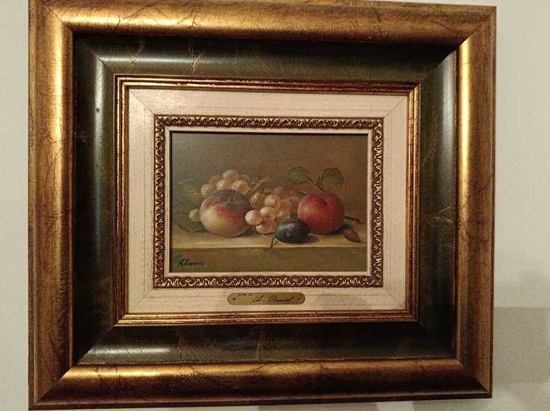 Vendo quadro a óleo A. Pimentel em excelente estado