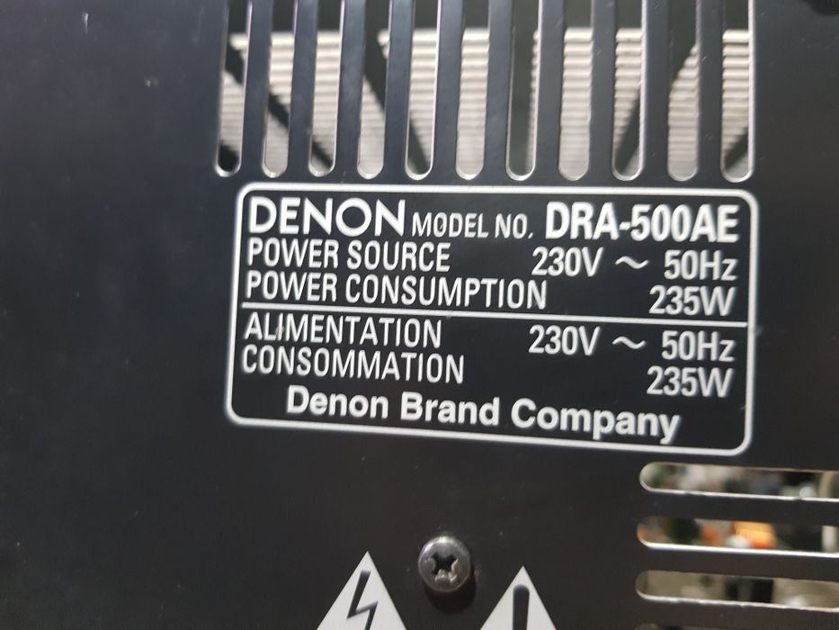 AV Стерео ресивер/підсилювач Denon DRA-500AE 2*95Вт!