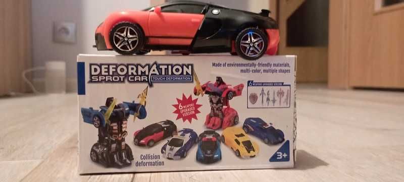 Samochód transformers autobot bugatti