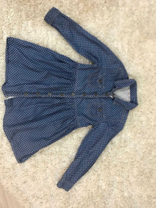 Сукня джинсова для дівчинки на 4 роки (ріст 104)