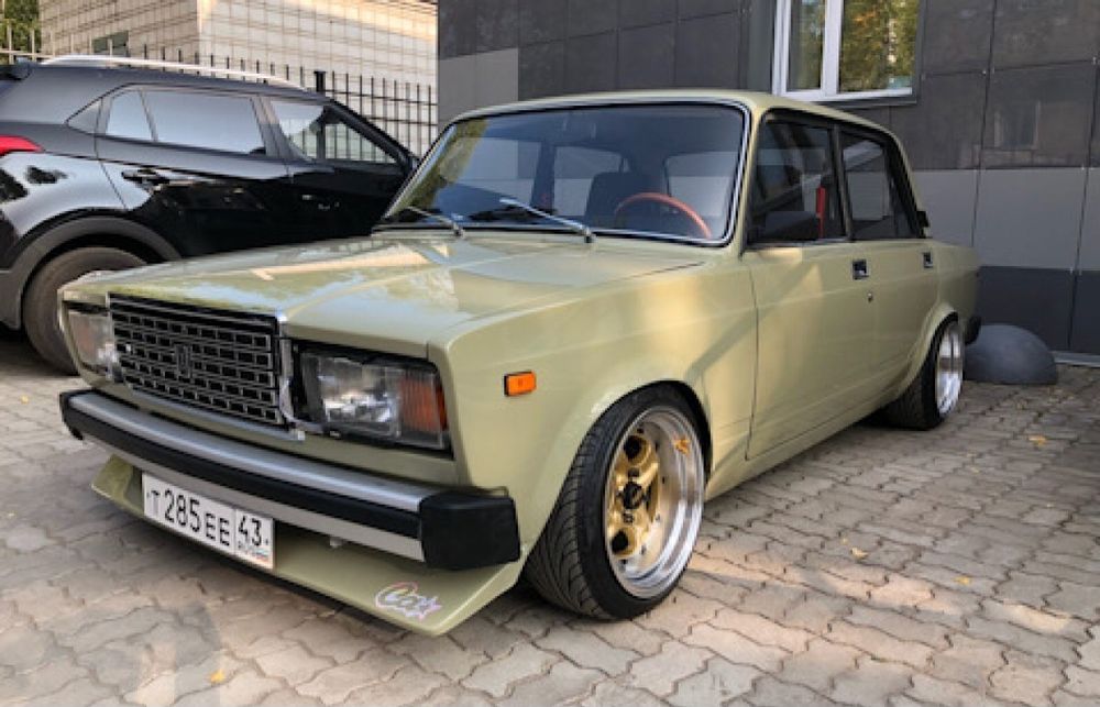 Накладка на бампер Губа ВАЗ 2101-2107 Кенмари KenMary