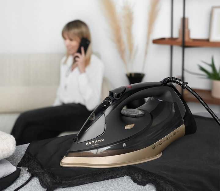 Funkcja STRAŻAK żelazko parowe powłoka ceramiczna auto wyłączanie