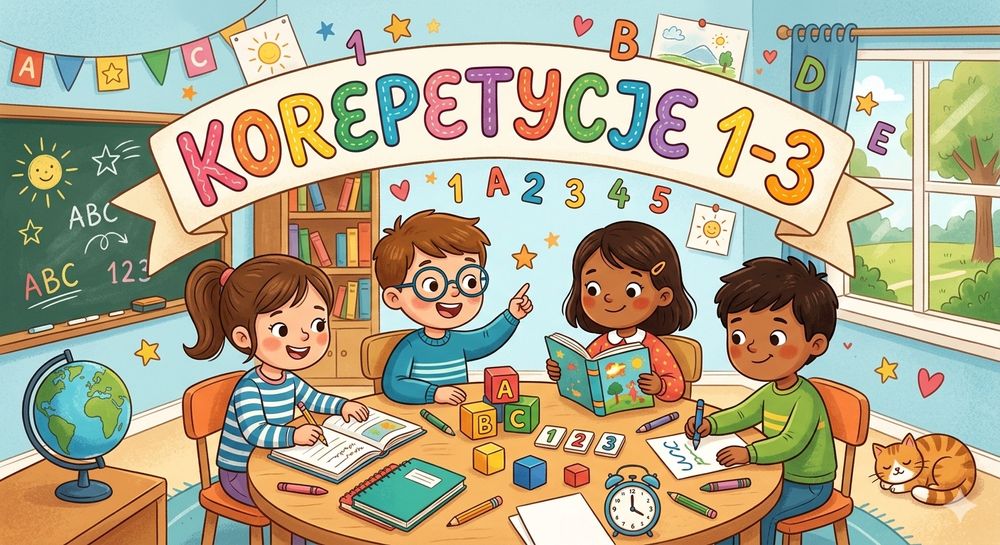 Pomoc w nauce - klasy 1-3 - KOREPETYCJE