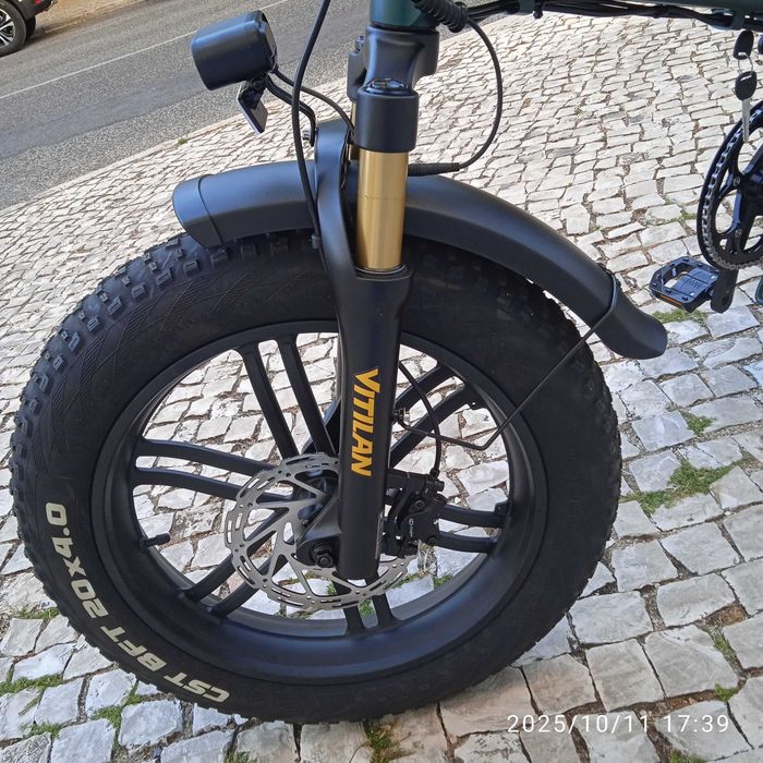 Bicicleta, 750 W, 20 Ah - VITILAN i7 3.0 - Dobrável - Nova, 0 Km