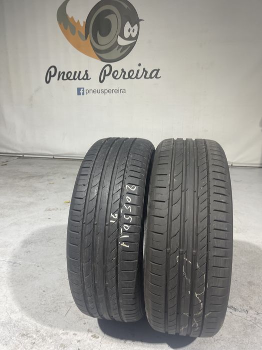 Pneus 205-50r17 Continental como novos