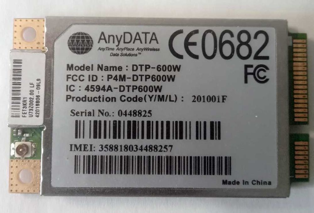 3G anydata dtp-600w