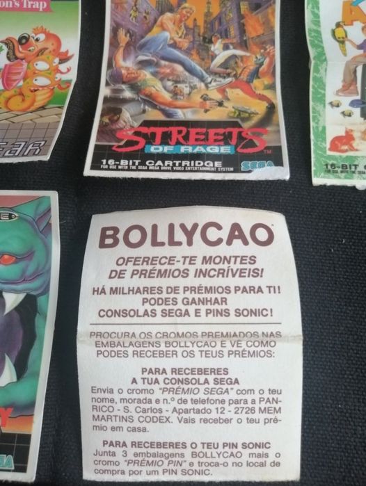 20 cromos autocolantes antigos um lançamento da Bollycao 

Posso vende