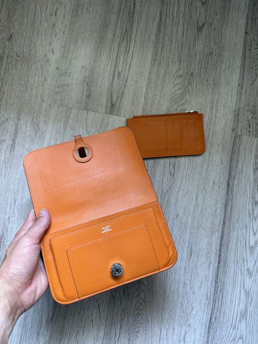Клатч гаманець Hermes фурнітура RIRI