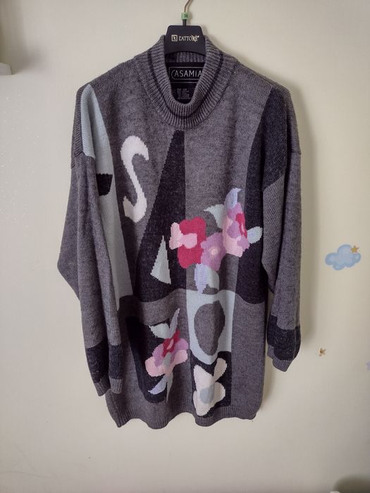 Sukienka sweterkowa L