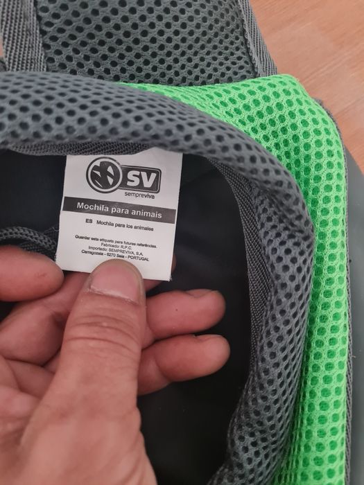 Mochila para animais