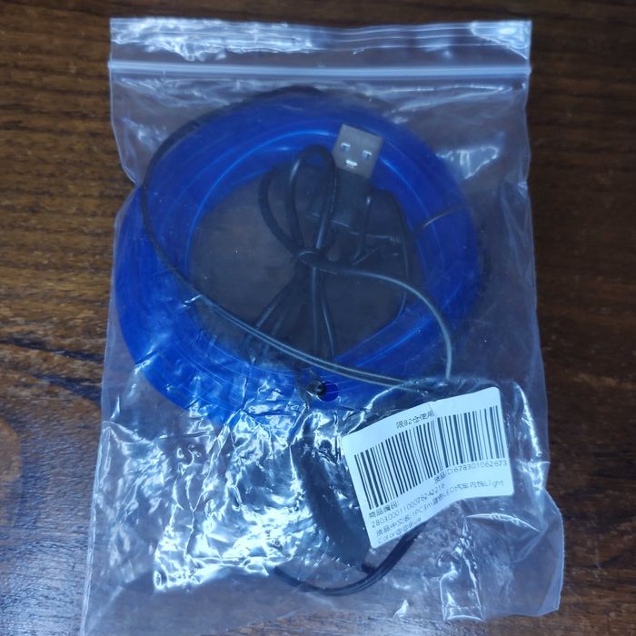 Fita LED NEON 3 metros LUZ USB (NOVO)