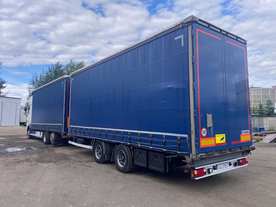 Daf XF 106 460 FAR Tandem Zestaw Przejazdowy