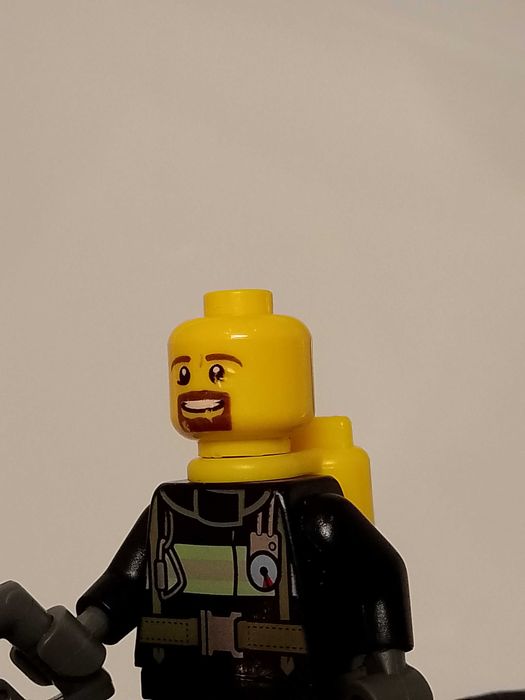 LEGO cty0601 strażak rzadka figurka
