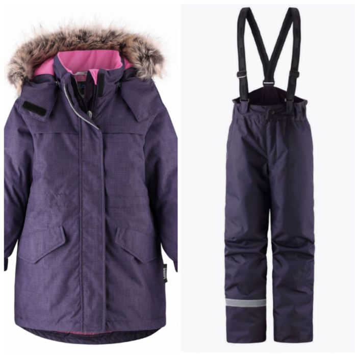 Новый зимний термо комплект костюм комбинезон Lassie by Reima