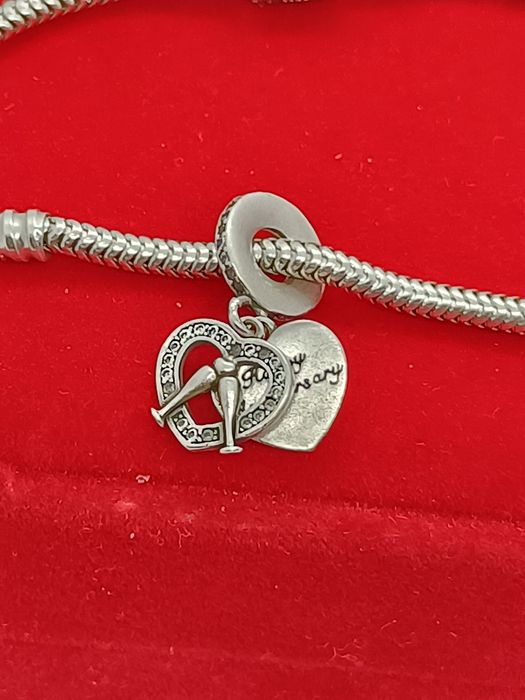 Zawieszka charms ze srebra, srebro 925