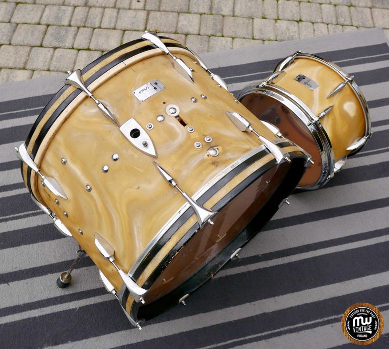‼️ Perkusja Sonor Teardrop 20", 13" Gold Satin Flame ‼️