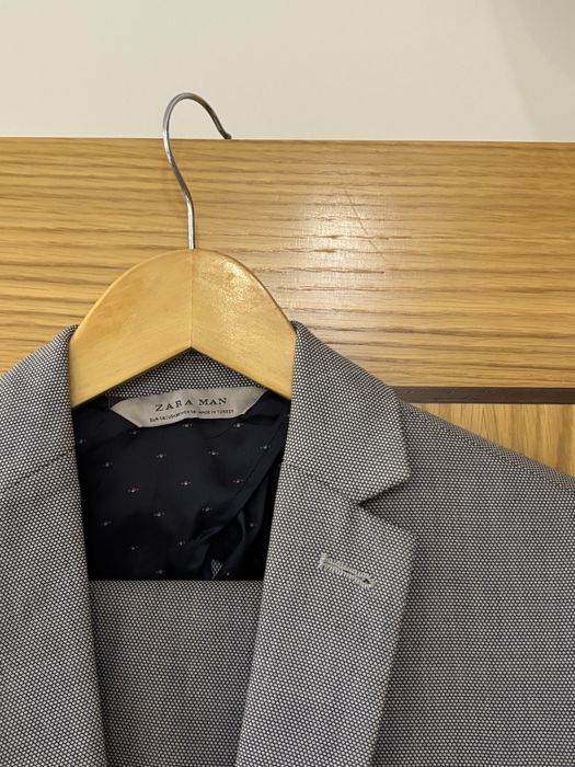 Conjunto de fato cinzento | Zara