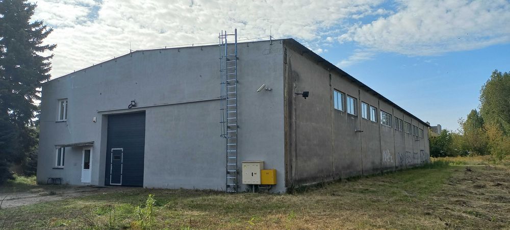 Hala 1000 m2, działka 5300 m2 Brwinów Centrum