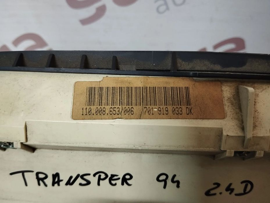 QUADRANTE VOLKSWAGEN TRANSPORTER T4 2.4D REF. 701919033DK 701919059AC