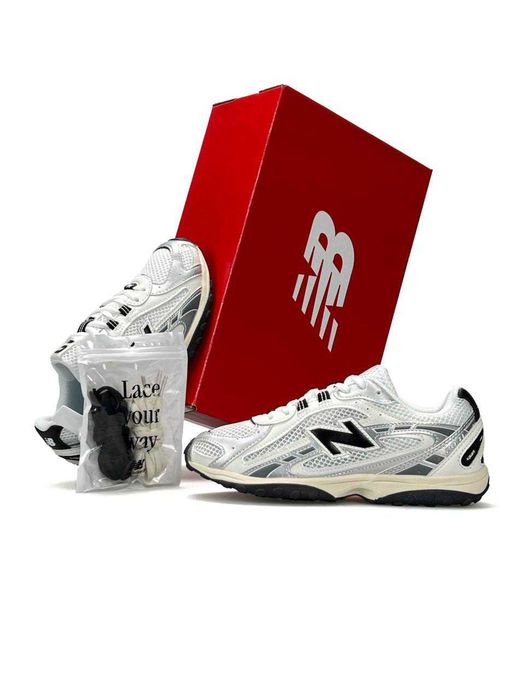 !SALE! New Balance 204L White Metallic Black Premium 36 37 38 39 40 41 42 43 44 45 нб літні