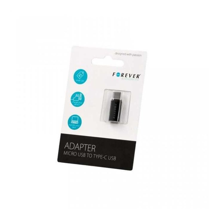 Adapter Forever micro USB do USB-C