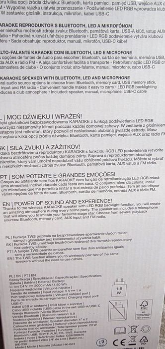 Głośnik bluetooth  hykker