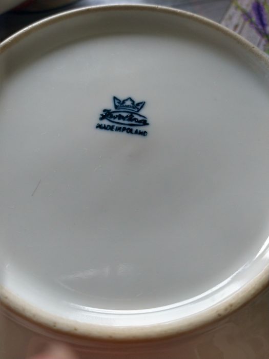 Karolina miska biała 23 cm/2 szt