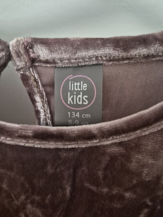 Sukienka świąteczna 134 Little Kida jak nowa