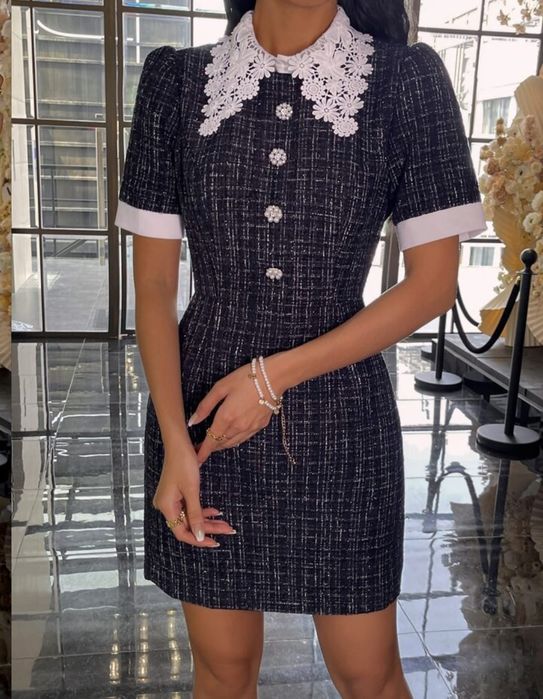 Eleganterrimo vestido de entrada da nova estação