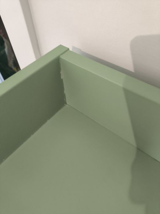 Cómoda IKEA HAUGA – cor personalizada verde menta