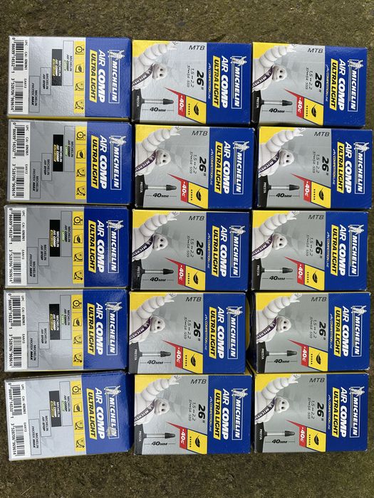 Продам велосипедні камери Mishelin на 26ʼʼ Оригінал