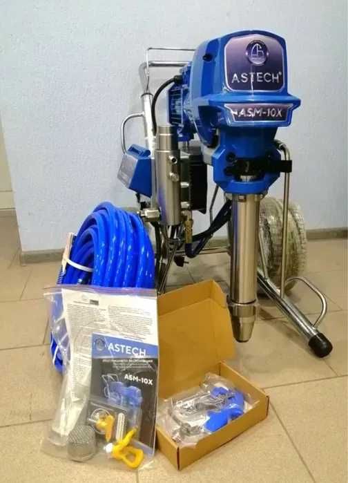 Потужний Безповітряний шпаклювальний фарбувальний апарат ASM10X