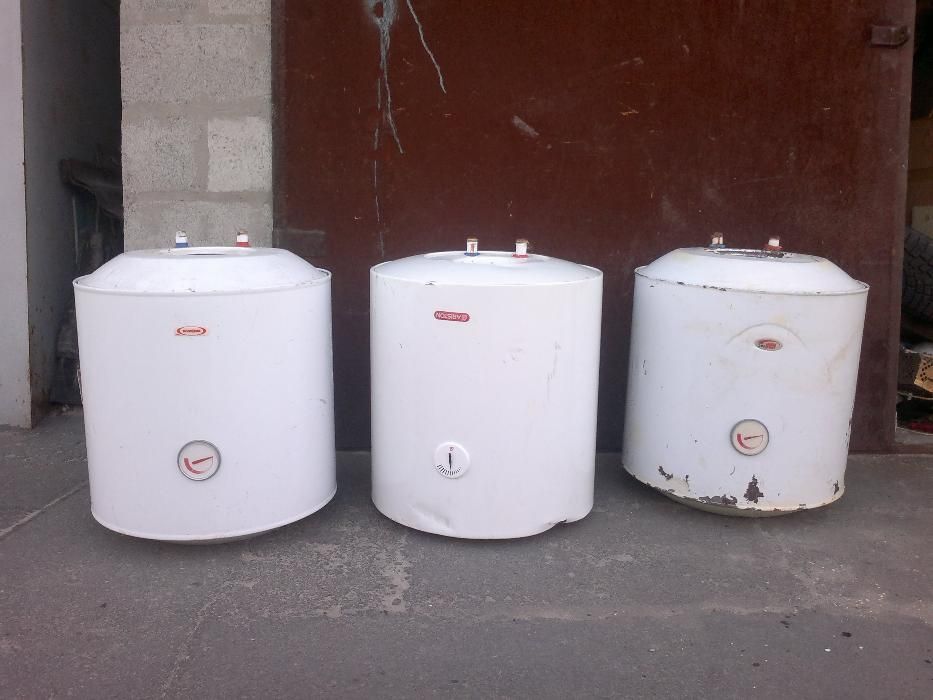 Водонагреватели бойлер (бак)Бочка Nova Tec 50л. течёт. Б.У. на мангал.