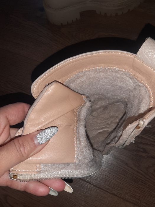 Черевички шкіряні зимові