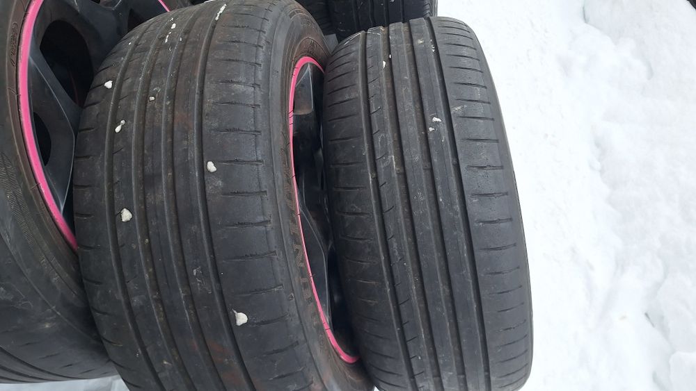 р16 5×108 диски Форд. Шины 205/55-R16.