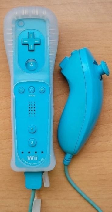 Wii Motion Plus Inside Controller Set + Nunchuk – Multiple Colors64739553251202120