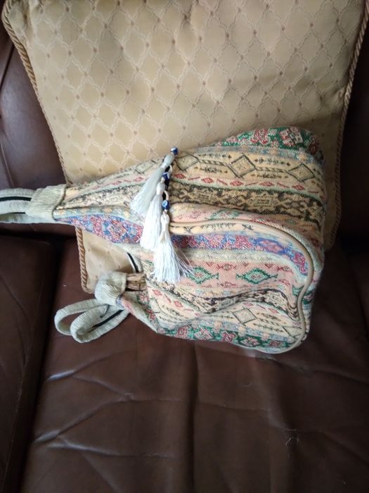 Bolsa de tecido de senhora