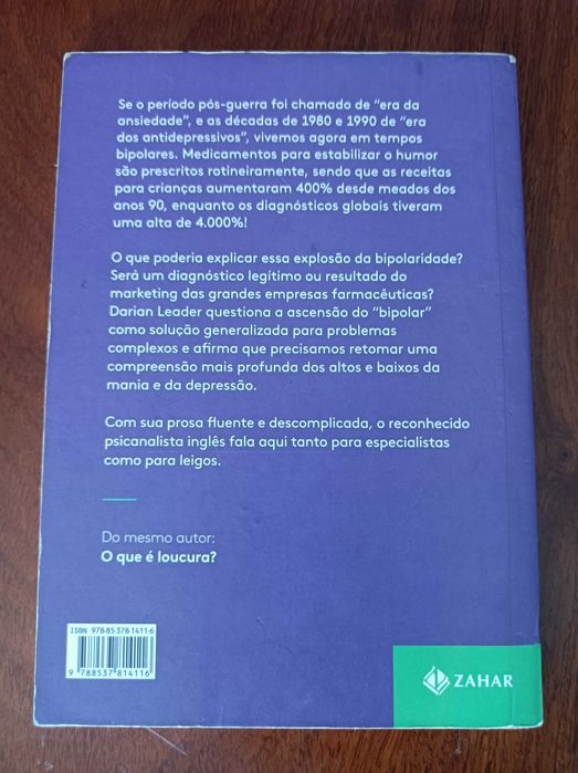Simplesmente bipolar, Darian Leader