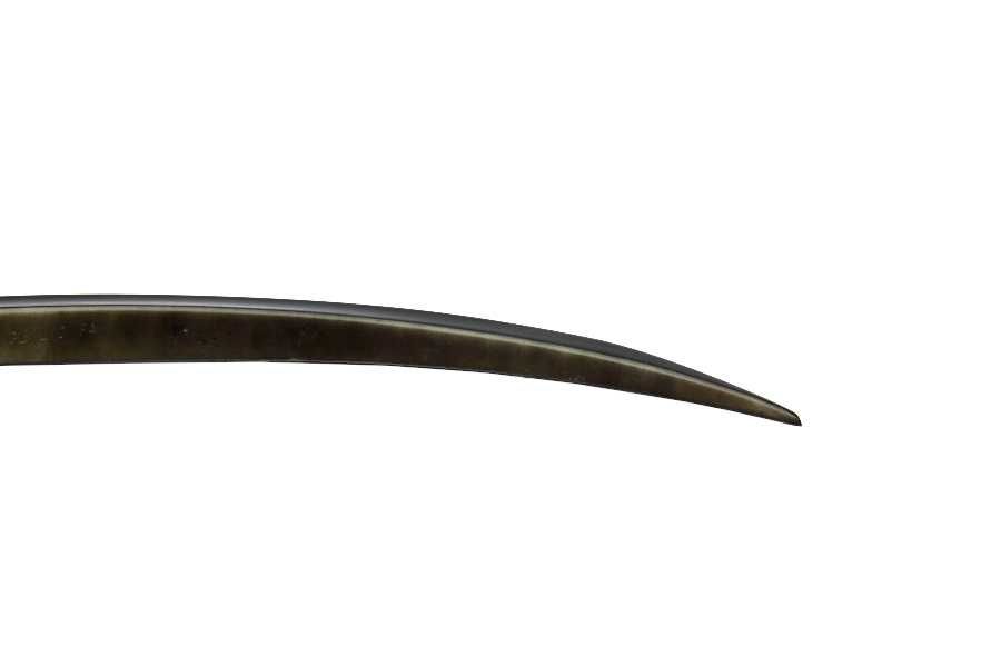 Aileron / lip / spoiler traseiro em preto piano brilhante  para Mercedes GLE C167 coupe +19 LOOK GLE 53 / AMG em plástico ABS