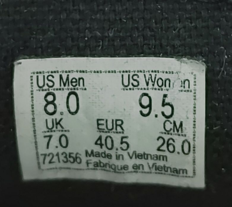 Кроссовки, кеды высокие "VANS SK8", 100 %оригинал, р. 40-41