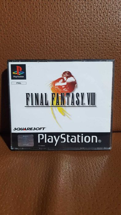 Final Fantasy VIII 8 Black Label Playstation 1 PAL Jogo ps1 psx psone